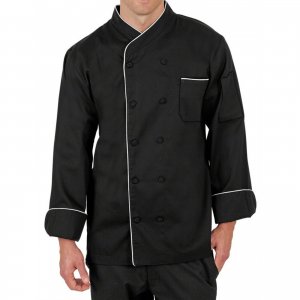 Men Chef Coat with Piping